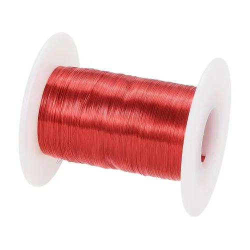 Miniatura 45 de MECCANIXITY - Alambre magnético de calibre 46 AWG - 0.04mm Hilo de cobre esmaltado - Bobina de alambre magnético de 14669 pies (4471m) - 50g Grado F
