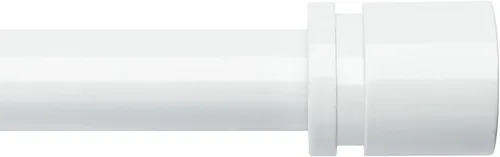 Miniatura 18 de Byondeth - Cortineros para ventanas de 16 a 88 pulgadas, longitud ajustable, 1 pulgada de diámetro, cortinero con remates de aluminio, níquel Níquel