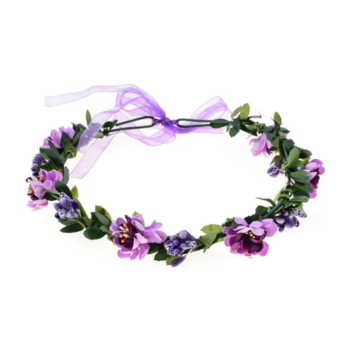 Miniatura 18 de Corona de flores suculentas, eucalipto aureola, diadema floral para boda, accesorio para fotos (hoja B)