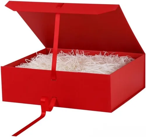 Miniatura 36 de GoooodGift Caja de regalo grande azul, 1 paquete de 13.5 x 11 x 5.3 pulgadas, caja de regalo de lujo para regalos con tapa de cierre magnético