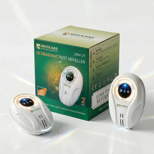 T-27, repelente ultrasónico de control de plagas, electrónico y ultrasonido, repelente de enchufe para interiores, deshazte de roedores, ratones,