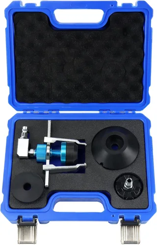 JoyFans Kit adaptador de cilindro maestro del sistema de embrague de freno, funciona con herramienta de purga de frenos para reemplazo de líquido de