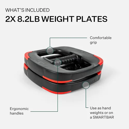Miniatura 2 de Les Mills™ Dual Purpose Ergonomic Exercise Weight Plates for Total Body Workouts