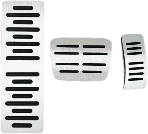 Miniatura 2 de XGR Cubierta de pedal de freno de automóvil, almohadillas antideslizantes para pedal de pie compatibles con Audi A4L/A5/A6L/A7/A8L/Q5/Q7 (2 piezas)