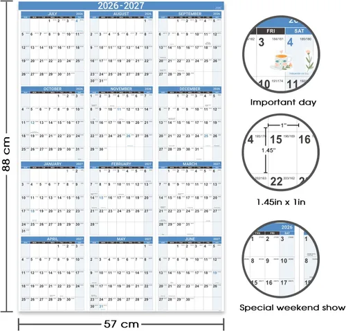 Miniatura 3 de Calendario de pared 2021