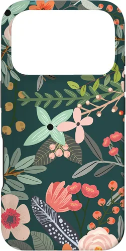 Miniatura 29 de Funda con diseño floral botánico de jardín colorido para iPhone 13
