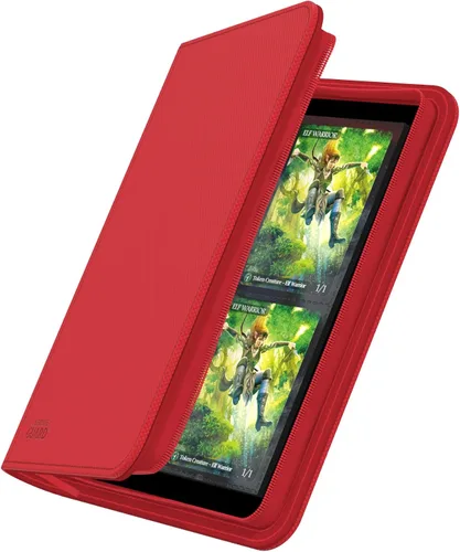 Miniatura 3 de Ultimate Guard Zipfolio 160 – 8 bolsillos Xenoskin Rojo