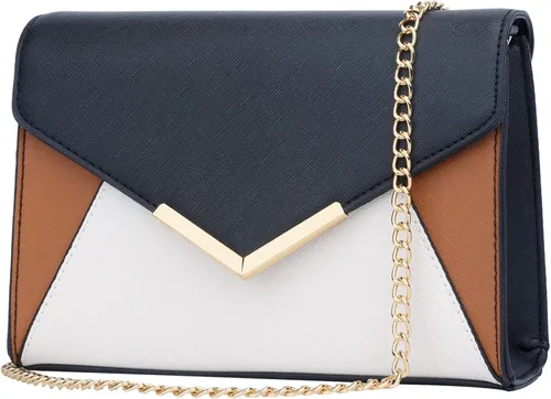 KKXIU Elegante bolso de mano de cuero sintético para mujer bolso de mano para fiesta boda baile de graduación