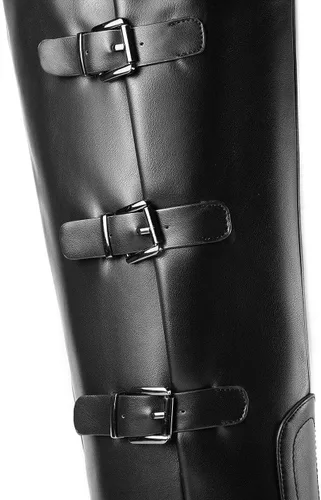Miniatura 7 de ANN CREEK Botas de equitación con triple hebilla y diseño de moda 'Tarum' para mujer
