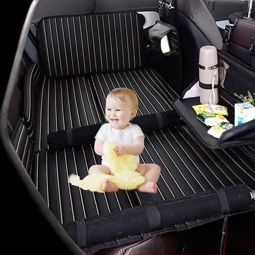 Miniatura 7 de Heart Horse Colchón de coche no inflable: colchón plegable para asiento trasero de camioneta SUV para viajes, campamento y funda de asiento de coche