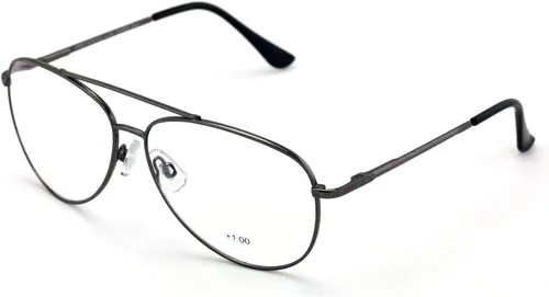 Miniatura 6 de Gafas de lectura progresivas con lentes transparentes sin líneas, trifocales, con bisagra de resorte