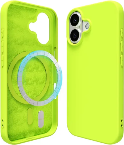 Miniatura 206 de oakxco Funda de silicona para iPhone 12 Pro Max, magnética, compatible con carga inalámbrica Magsafe, cubierta protectora de goma suave y delgada