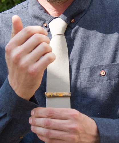 Miniatura 35 de Clip de corbata para placa de circuito, regalo único para geek de la computadora