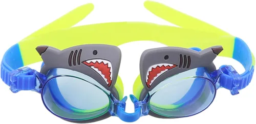 Miniatura 23 de RARITYUS Gafas de natación con patrón de dibujos animados, impermeables, antiniebla, para niños y jóvenes