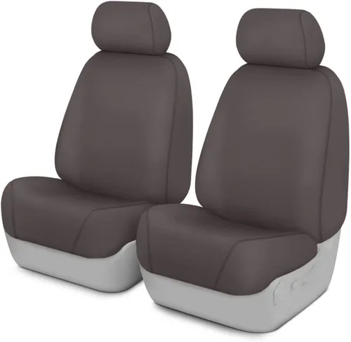 Miniatura 17 de Covercraft Fundas de asiento de asiento trasero de ajuste personalizado para asiento trasero - Tela de polialgodón, negro carbón
