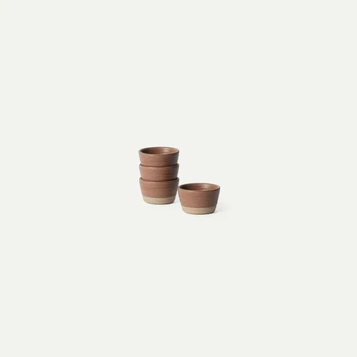 Miniatura 15 de Mora Juego de 4 Mini Ramekins, Platos de Cerámica para Hornear de 8 onzas - Aptos para Microondas, Horno y Lavavajillas - Pimienta Negra peppercorn