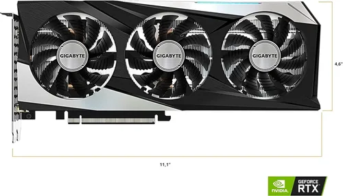 Miniatura 9 de GIGABYTE Tarjeta gráfica GeForce RTX 3060 Gaming OC 12G (REV2.0), 3 ventiladores WINDFORCE, 12 GB 192 bits GDDR6, tarjeta de video GV-N3060