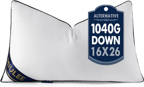 Miniatura 14 de MIULEE - Inserto de almohada de 14 x 36 pulgadas, almohada decorativa lumbar rellena de alternativa a plumón, inserto de relleno de almohada premium