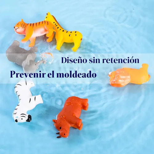 Miniatura 2 de Juguetes de baño XY-WQ sin agujeros, para bebés de 6-12 meses y niños pequeños de 1-3 años, juguetes de bañera sin agujeros