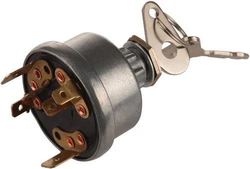 Miniatura 2 de 3107556R92, K203992 Interruptor de encendido con 2 llaves de repuesto para Lucas, David Brown, retroexcavadora, coche universal, tractor, remolque