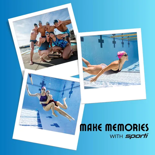Miniatura 8 de Sporti Gafas de natación unisex para adultos con óptica positiva, gafas antivaho para hombres y mujeres, resistentes a las roturas, con dobles