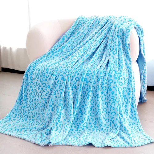 Miniatura 13 de Manta con Estampado de Leopardo Morado Manta Morada Ligera Cálida Mantas Suaves Decorativas para Cama Sofá Dormitorio Leopardo púrpura