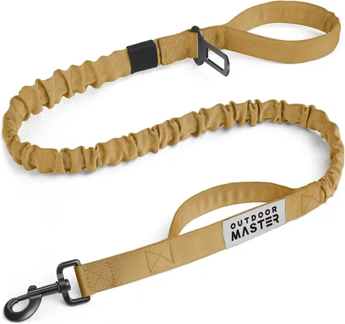 Miniatura 29 de Correa de cuerda elástica para perros Outdoormaster; para mayor seguridad y comodidad de su perro., M