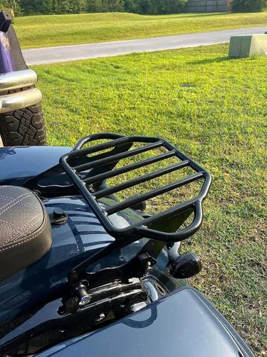 Miniatura 9 de Soporte Negro Desmontable de Equipaje para Dos Plazas para Motocicleta, Montaje Trasero para Harley Touring Street Glide Road King Road Glide