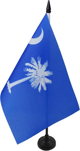 Miniatura 46 de Bandera de mesa de Colorado de 4 x 6 pulgadas, bandera de escritorio del estado de Colorado de EE. UU., 5.9 x 3.9 in, palo y base de plástico negro
