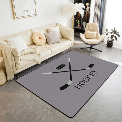 Miniatura 13 de Erosebridal Alfombra de área de cactus para niños y niñas, color negro y gris, alfombra de sala de estar, 3 x 5 pies, alfombra de plantas