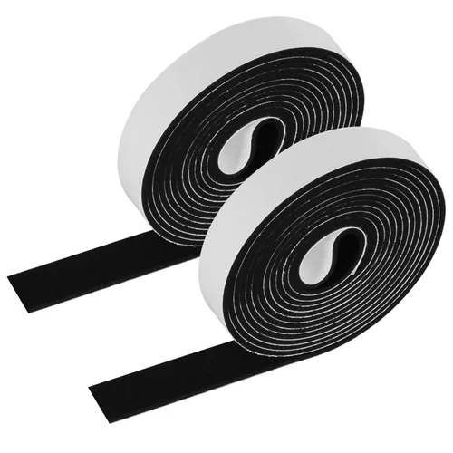 Miniatura 25 de Cinta de espuma de alta densidad, tira de sellado impermeable, tiras CR de neopreno, adhesivo de una sola cara, sello de EVA 1 pulgada de ancho x