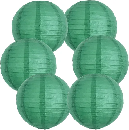 Miniatura 19 de BEISHIDA Faroles de Papel Blancos de 12 Pulgadas Decorativos Chinos/Japoneses Colgantes Redondos de Papel Lámparas para Cumpleaños, Bodas, Navidad