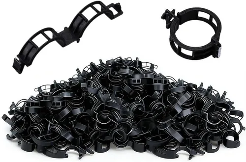 Miniatura 8 de Clips de soporte para plantas, clips de tomate mejorados 2026 para plantas trepadoras, clip de jardín de plástico reutilizable para tallos de uva