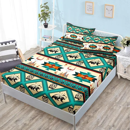 Miniatura 17 de HOSIMA Ropa de cama náutica, sábana bajera ajustable de anclaje de velero, cama individual en una bolsa para niños, decoración de habitación