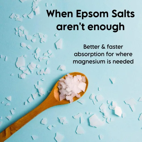 Miniatura 6 de LA SALT CO Deep Sea Minerals - Escamas de baño de magnesio, Zechstein en el interior, alternativa de baño natural a la sal de Epsom Baño de cuerpo