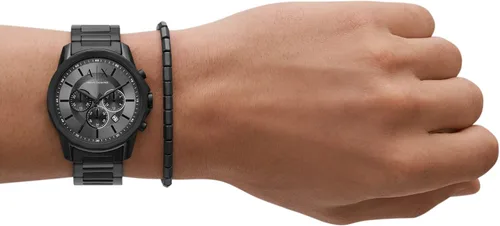 Miniatura 4 de Armani Exchange - Reloj de vestir cronógrafo de acero inoxidable para hombre