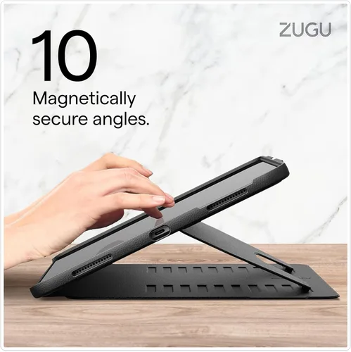 Miniatura 5 de ZUGU - Funda protectora ultra delgada para iPad Pro de 12.9 pulgadas de 5ª y 6ª generación de 2021/2022 con soporte, cubierta protectora delgada
