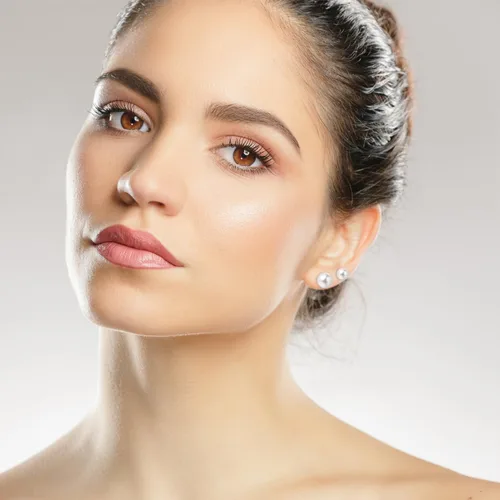 Miniatura 5 de Aretes de plata de ley chapados en oro blanco de 18 quilates con perlas de imitación para mujer, aretes de boda de perlas blancas, joyería