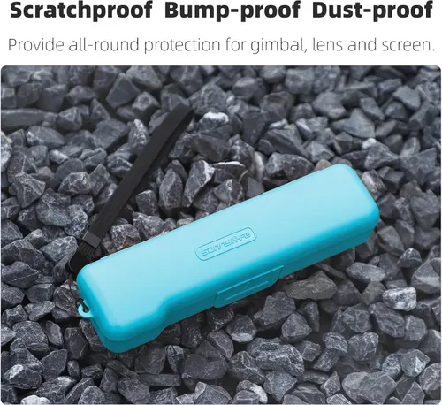 Miniatura 2 de Funda protectora con cordón compatible con Osmo Pocket 3 Funda de protección completa de plástico, funda de transporte de viaje para bolsillo 3 Azul