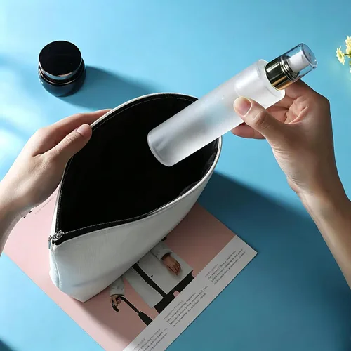 Miniatura 5 de Azteoiz Regalos inspiradores para mujeres, bolsa de maquillaje con cremallera para mujeres y niñas, You Are Braver Stronger Smarter Than You Think