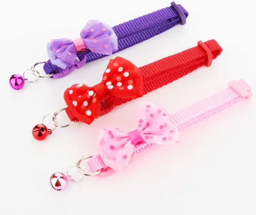 Miniatura 6 de 3 collares ajustables de conejo con campana, lindo collar de conejillo de indias, lindo collar para ejercicio de animales pequeños y accesorios