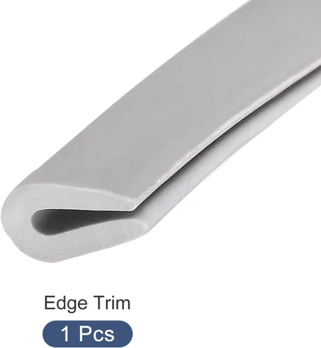 Miniatura 7 de METALLIXITY Moldes de borde (19.69 pies), 1 unidad, canal U de PVC para tira de sellado de borde de 0.020-0.059 in, para ventanas de puertas