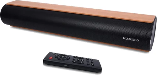Barra de sonido para Smart TV, barra de sonido de 50 W con conexión Bluetooth/ARC/óptica/AUX, aumento de volumen automático