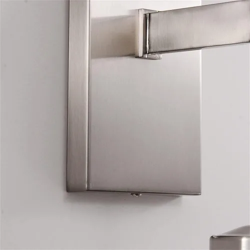 Miniatura 14 de Juego de dos apliques de pared, apliques de gota de lluvia de níquel, iluminación de pared para interiores, para dormitorio, aplique de baño