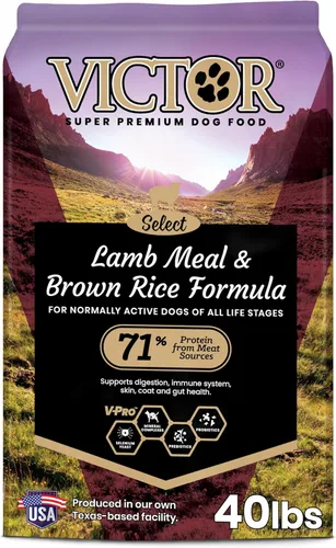 Miniatura 11 de VICTOR Super Premium - Alimento para perros – Fórmula de harina de cordero y arroz integral – Alimento seco para perros sin gluten para todos