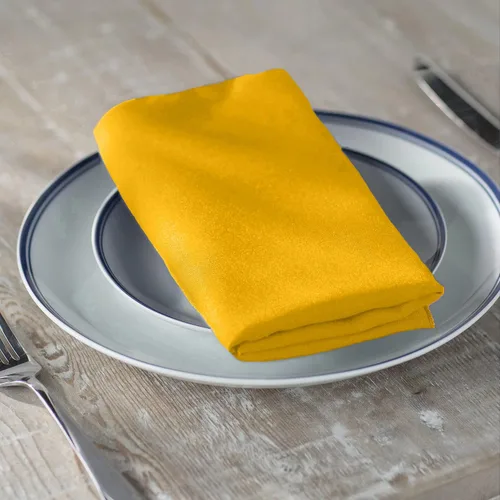 Miniatura 116 de LA Linen Paquete de 10 servilletas de popelina de poli, servilletas de tela suave, servilletas lavables y reutilizables, servilletas de mesa