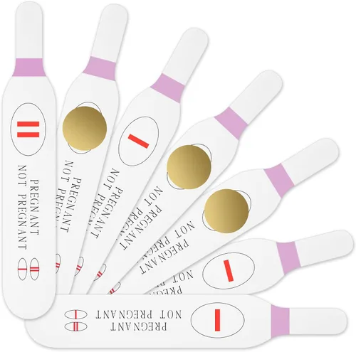 Miniatura 10 de Sinload 40 Piezas Azul Kit de Juego de Raspar de Prueba de Embarazo Juegos de Baby Shower Juegos de Baby Shower Juego de Rascar de Baby Shower