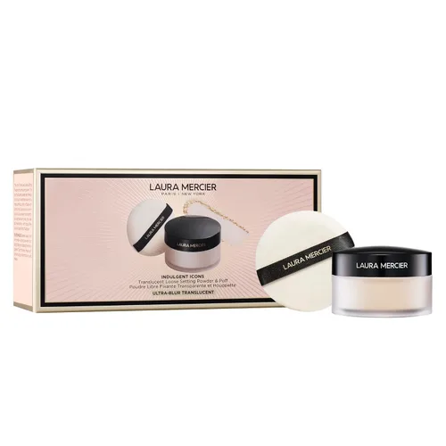 Miniatura 24 de Laura Mercier Polvo fijador translúcido suelto sin talco, ultra difuminado, desgaste hidratante de 16 horas, acabado natural, infusión de ácido