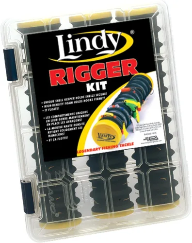 Lindy Rigger para pesca de lucioperca - Mantiene los Snells y aparejos organizados y sin enredos, Lindy Rigger
