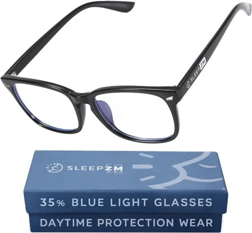 Miniatura 14 de Sleep ZM Blue Light Blocking & Light Sensitivity Glasses - 8 Lens Types for Comfort, Relaxation, Sleep & Relief